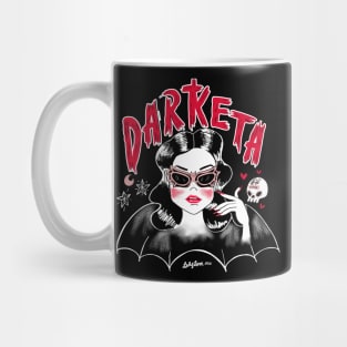 Darketa is the lover for goth music Mug